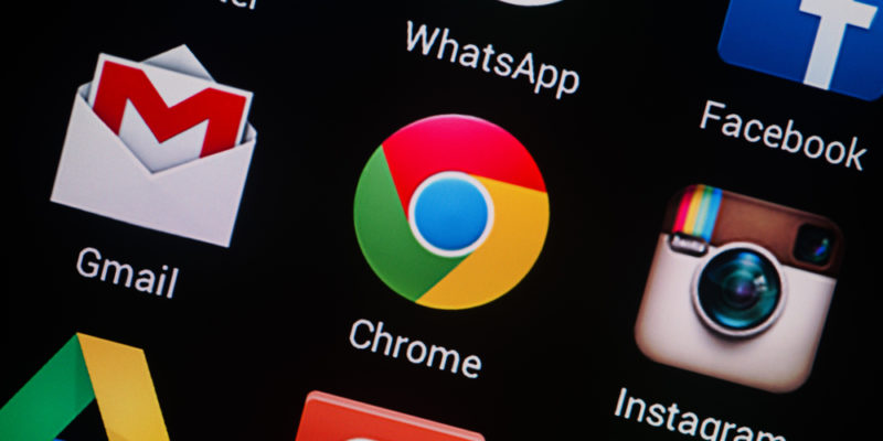 Chrome como navegador predeterminado en pc, móvil o tablet